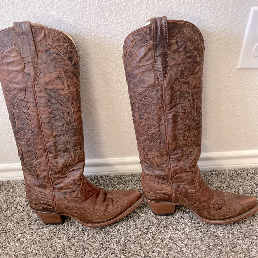 Corral Vintage Brown Cowboy Boots
